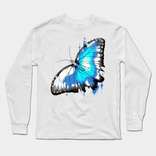 Vivid Blue Long Sleeve T-Shirt